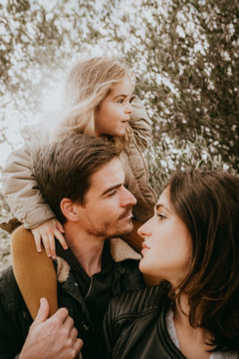 séance famille dans le gard
